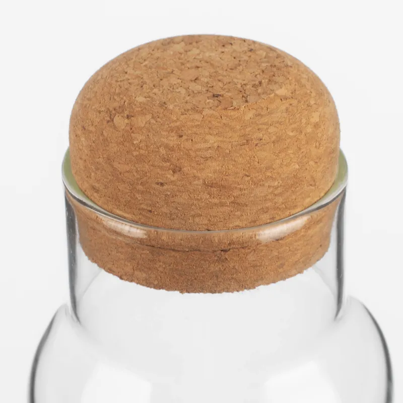 Сусын бөтелкесі, 1,25 л, шыны Б/тығын, Life is simple, Clear font, image-3