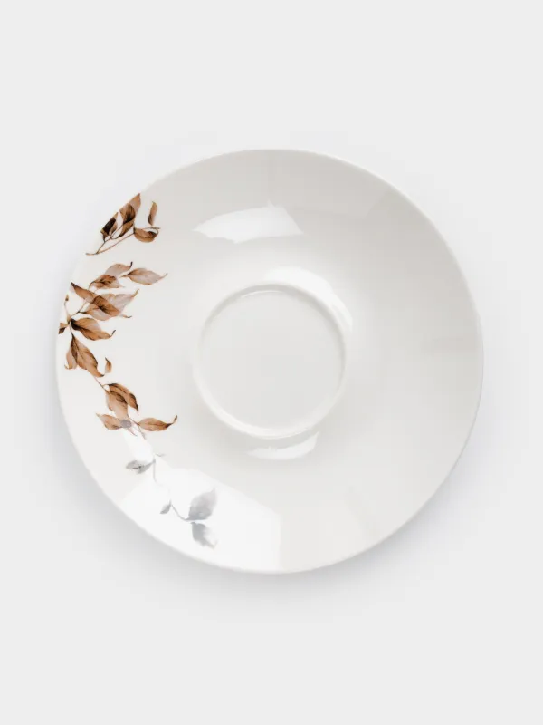 Пара чайная, 2 перс, 4 пр, 280 мл, фарфор N, Осенние цветы, Refined floral, image-4