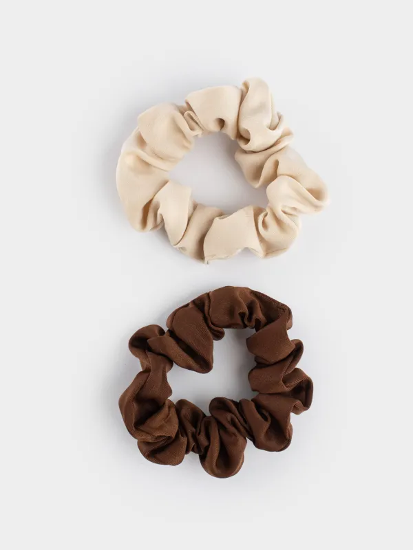 Шаш резеңкесі, 5 см, 2 дана, балаларға арналған, сәтен, түс, Silk, image-1