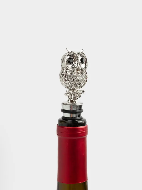 Пробка для винной бутылки, 11 см, Сова, Owl, image-3