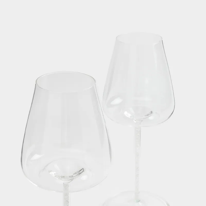 Қызыл шарап бокалы, 450 мл, 2 дана, шыны Б/страздар, Sorento crystal, image-5