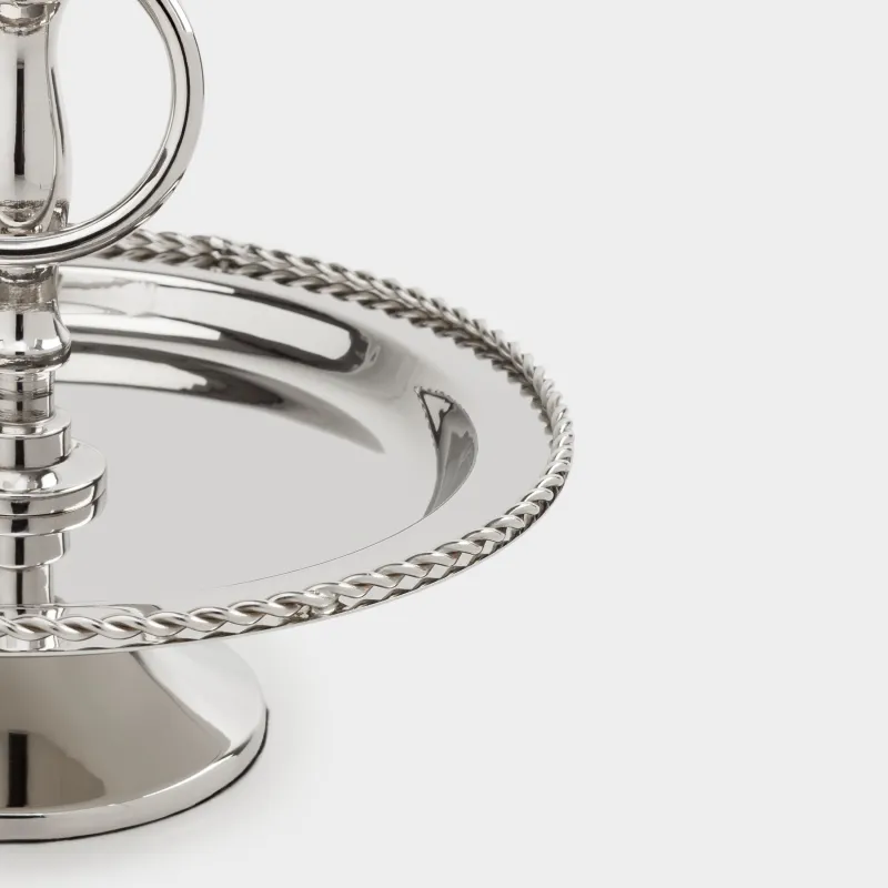 Пирожныйларға арналған тұғыр, 19х15 см, 1 деңгей, болат, күміс, Fantastic, image-2