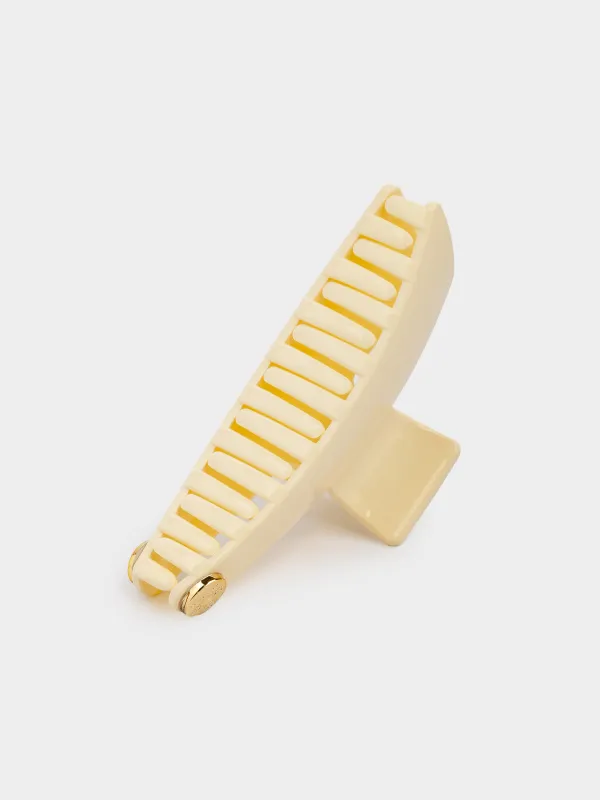 Шаш қыстырғыш, 12 см, акрил/металл, түсті, Шашқа арналған краб, Hair basic, image-3