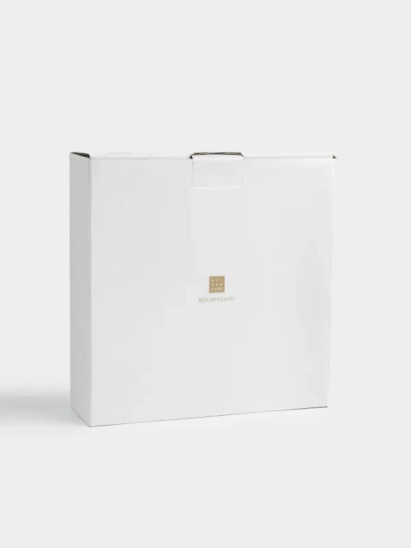 Салатник, 23х6 см, 1,3 л, фарфор F, белый, Лошадка и еловые ветви, Christmas miracle classic, image-5