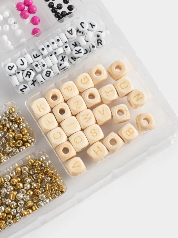 Шығармашылық жинағы, 15х18 см, білезік жасау, пластик / полиэстер, Hobby weave, image-2