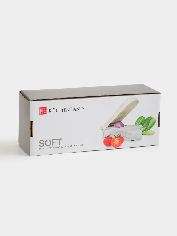 Измельчитель, с 5 насадками, механический, Soft, image-8