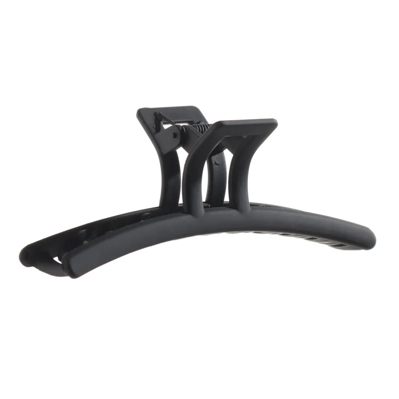 Шаш қыстырғыш, 11 см, пластик, қара, краб, негізгі, image-0