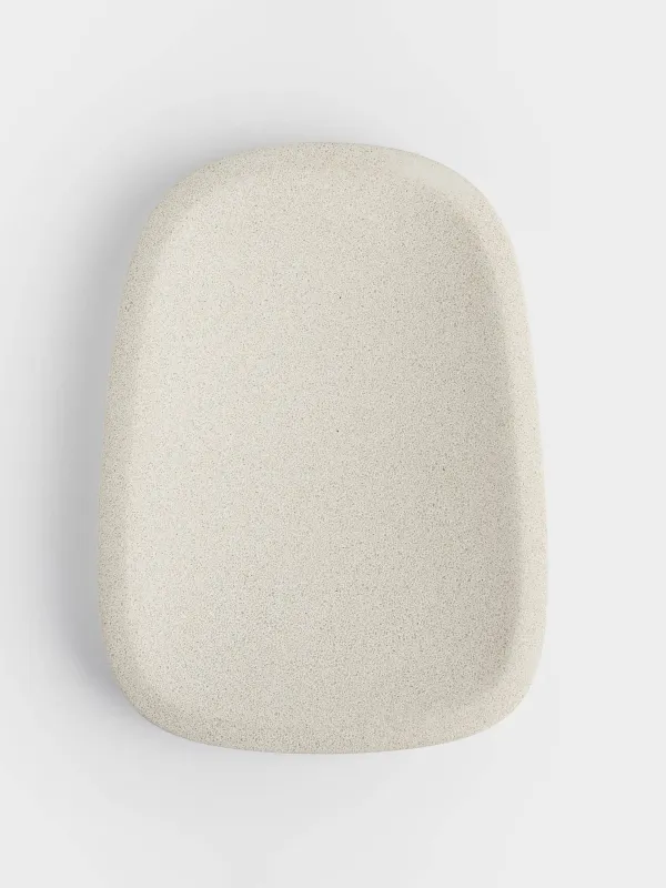 Сабын ыдысы, 14х10 см, цемент, тікбұрышты, құмды, Severe, image-2