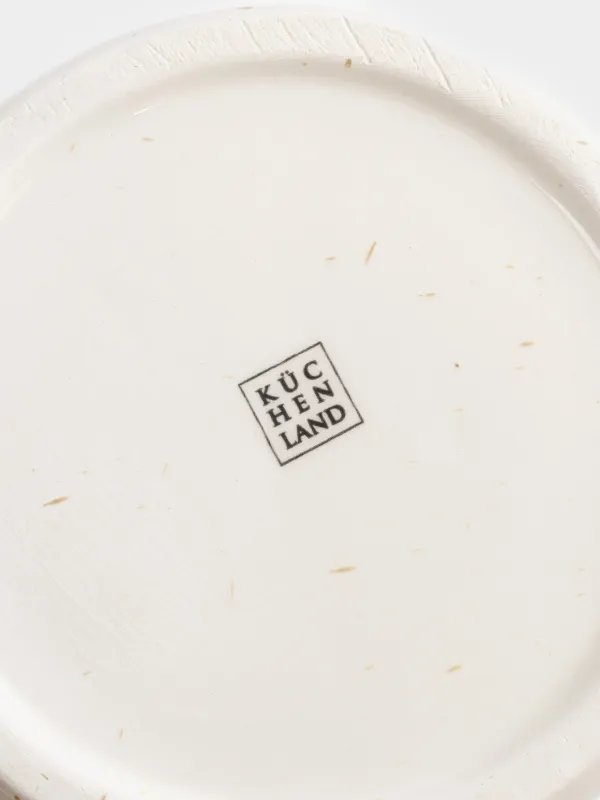 Емкость для хранения, 12х14 см, 750 мл, керамика D, молочная, в крапинку, Delicia, image-4