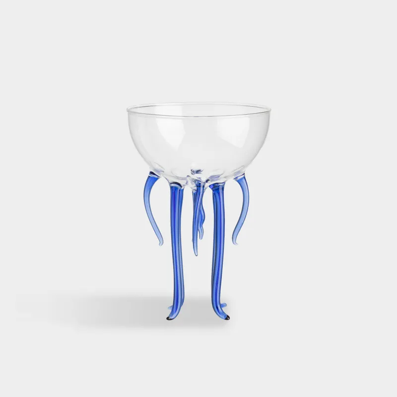 Бокал, 200 мл, шыны Б, Медуза, Deep sea decor, image-0