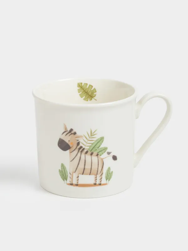 Набор посуды, детский, 1 перс, 3 пр, фарфор N, белый, Сафари, Jungle, image-3