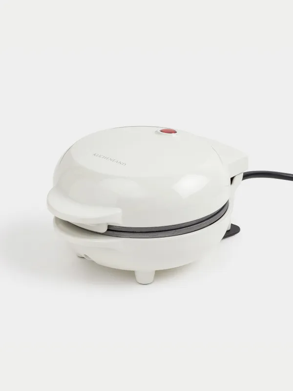 Вафельница, электрическая, 550 Вт, бакелит/металл, молочная, Тыква, Vintage kitchen, image-0