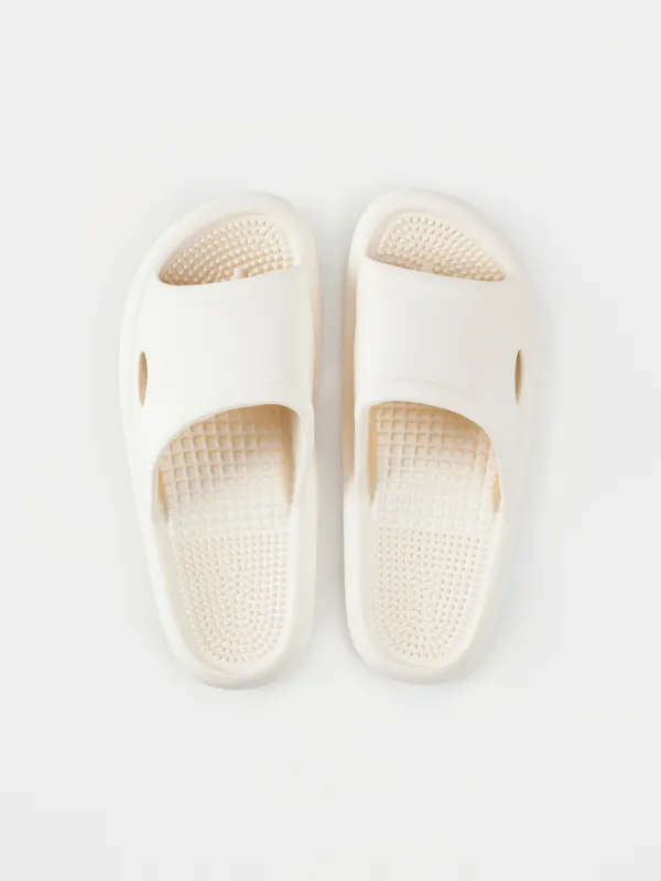 Әйелдер тәпішкесі, ө. 37-38, ЭВА, сүт түсті, Bouncy, image-1