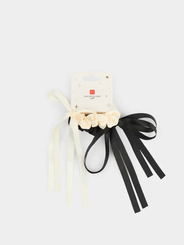 Набор резинок для волос, сатин, Silk, image-2