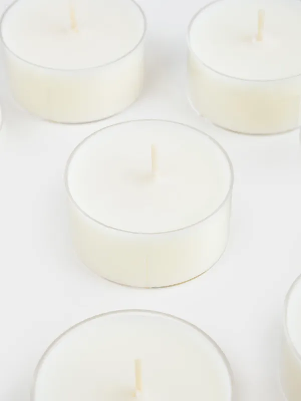 Шәй шамы, хош иісті, 6 см, 8 дана, шәй, жаңа хош иіс, Luxury white, image-3