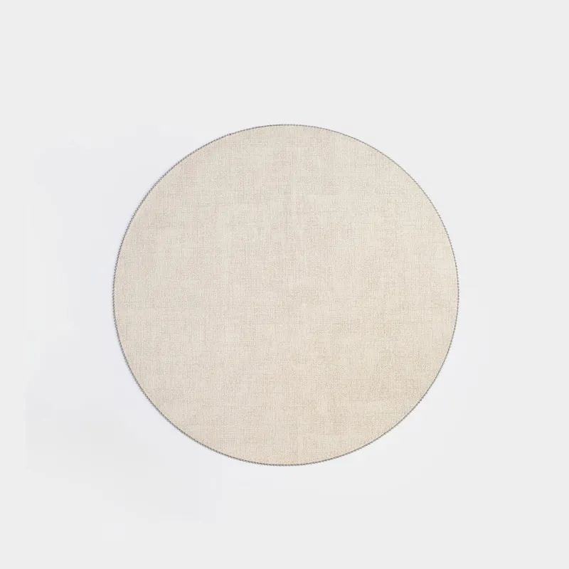 Аспаптарға арналған майлық, 38 см, ПВХ/полиэстер, дөңгелек, сұр-сарғылт-қоңыр, Rock