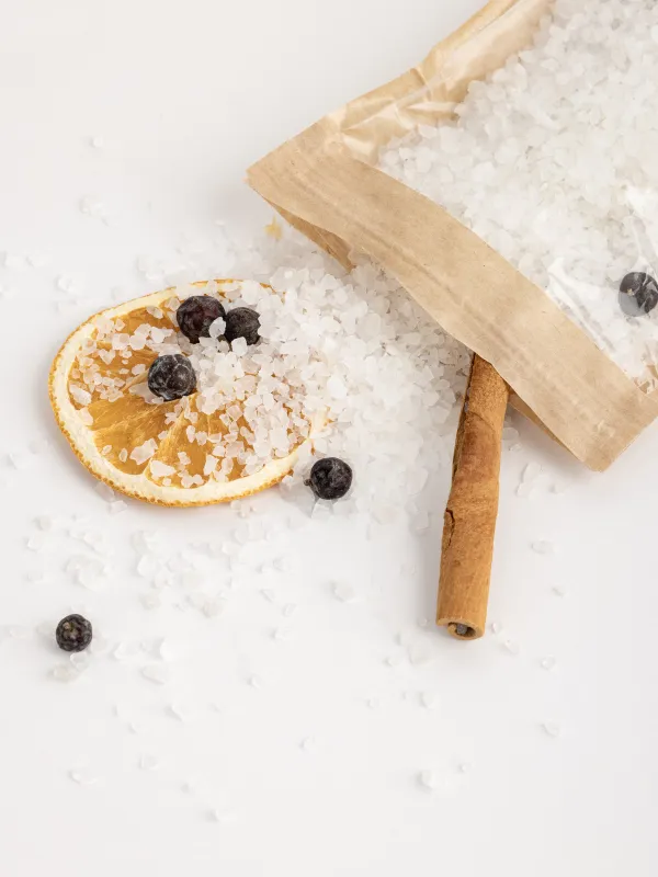 Ваннаға арналған тұз, 350 гр, ақ, Апельсин, Fragrant salt, image-1