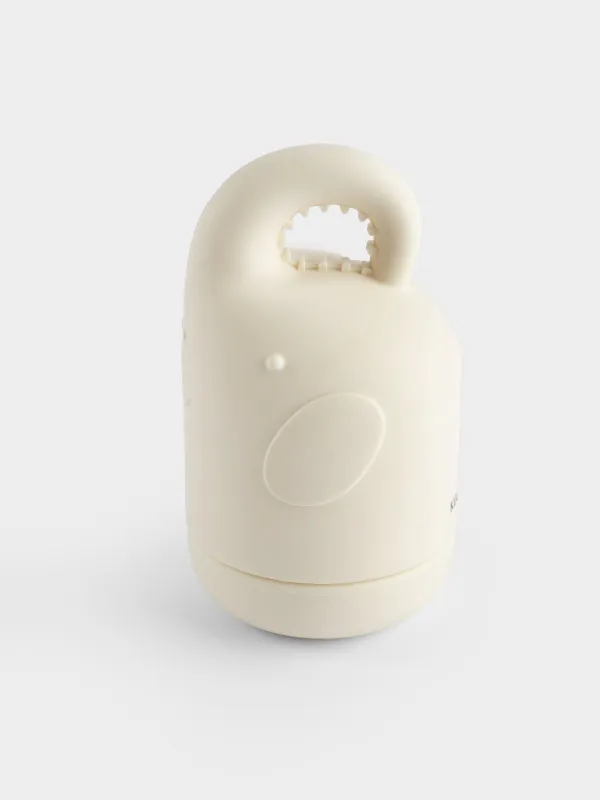 Шомылуға арналған ойыншық, 10х6 см, силикон, сарғылт-қоңыр, Шашыратқыш піл, Kiddy, image-2