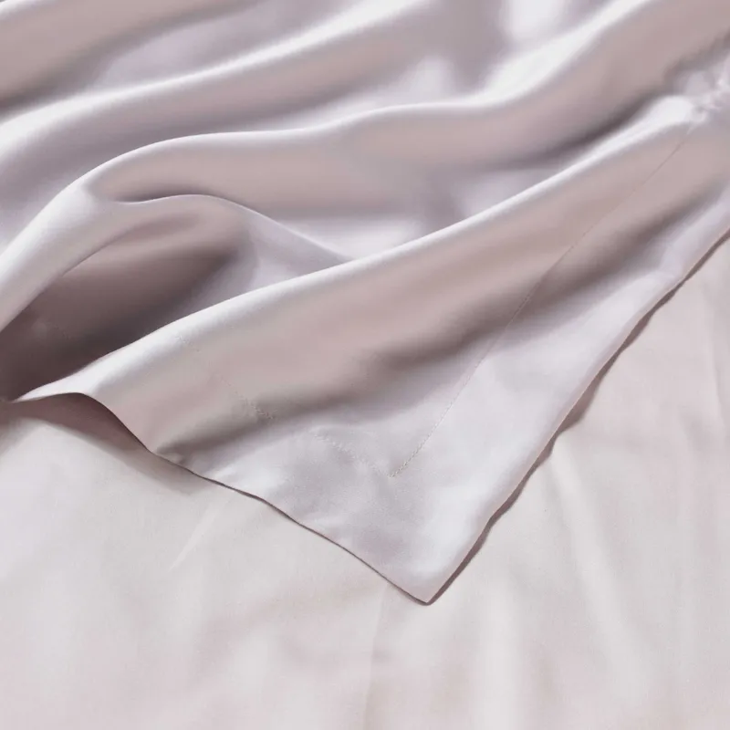 Жастық қап, 50х70 см, 2 дана, тенсель 300 ТС, сұр, Tencel, image-6