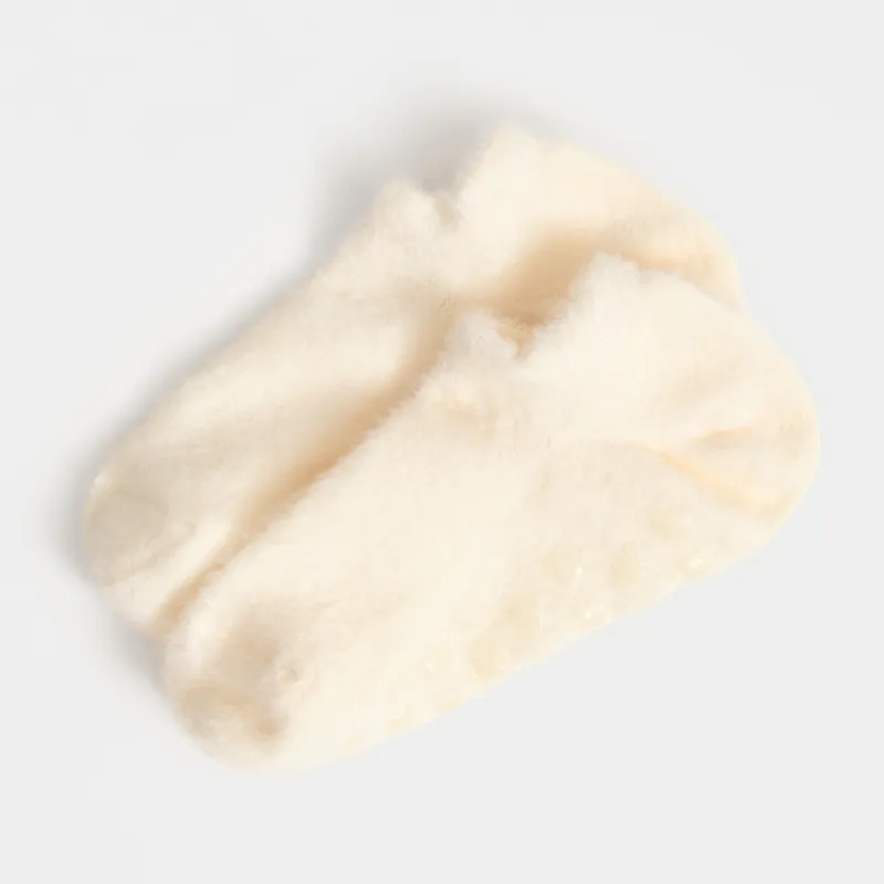 Әйелдер шұлықтары, үйге арналған, өлшемі 36-38, мақта/полиэстер/нейлон, сүт түстес, Hotty fuzz