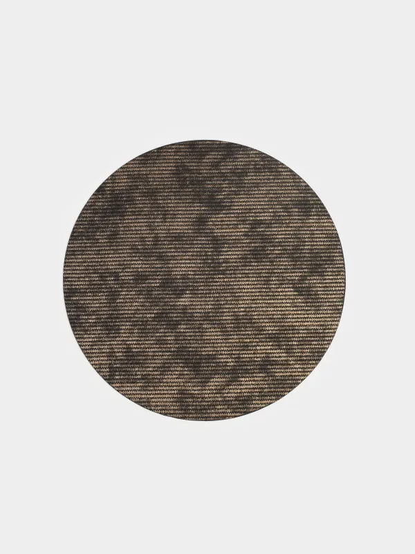 Аспаптарға арналған майлық, 38 см, ПВХ/полиэстер, дөңгелек, қара және алтын, Rock, image-0