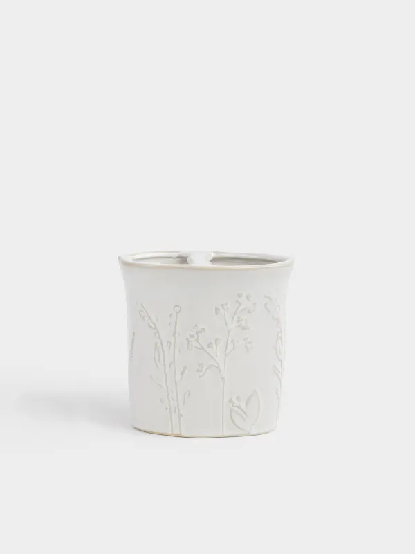 Стакан для зубных щеток, 11 см, Травы, Hebe, image-0