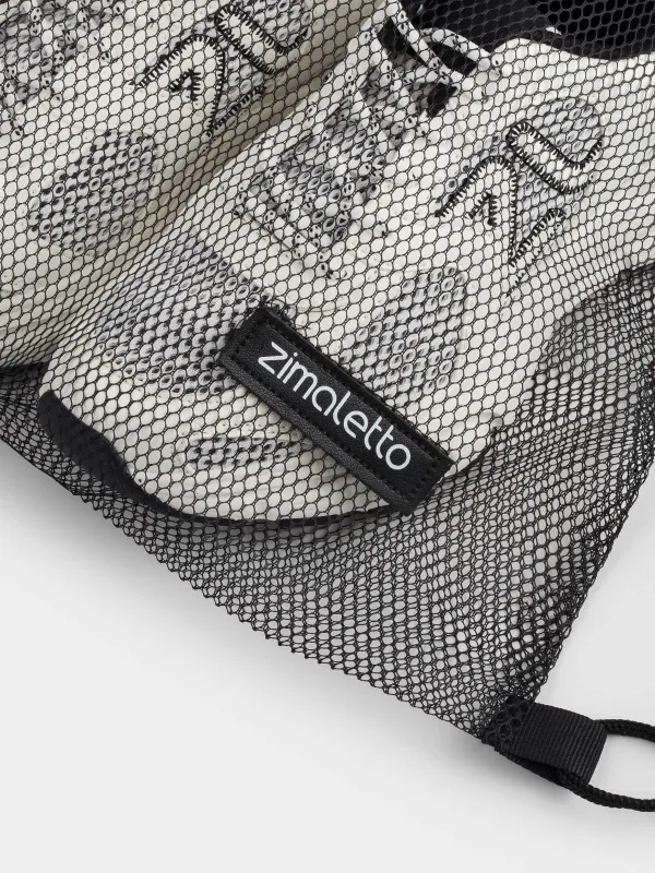 Әйелдер кроссовкалары, өлшемі 36, рюкзак қапшығы бар, полиэстер/ЭВА/ТПР, сұр-ақ, Rebeka, image-8