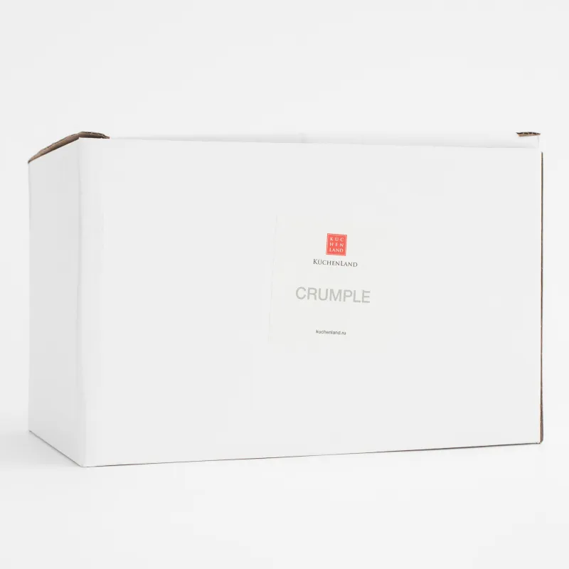 Шай жұбы, 1 адам, 2 зат. 350 мл, фарфор P, алтын жиектері бар, Мыжылған әсер, Crumple gold, image-6