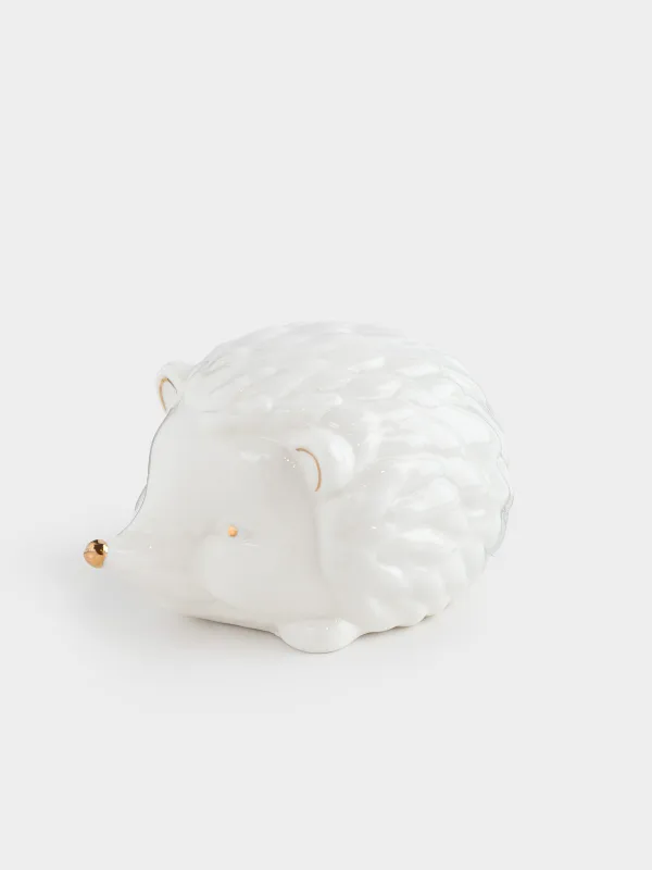 Статуэтка с подсветкой, 6 см, Еж, Golden glow, image-0