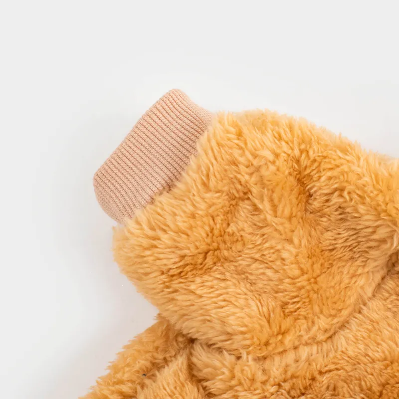 Жануарларға арналған комбинезон, 40 см, өлшемі L/XL, полиэстер, сарғылт-қоңыр, Бұғы, Christmas pet, image-3