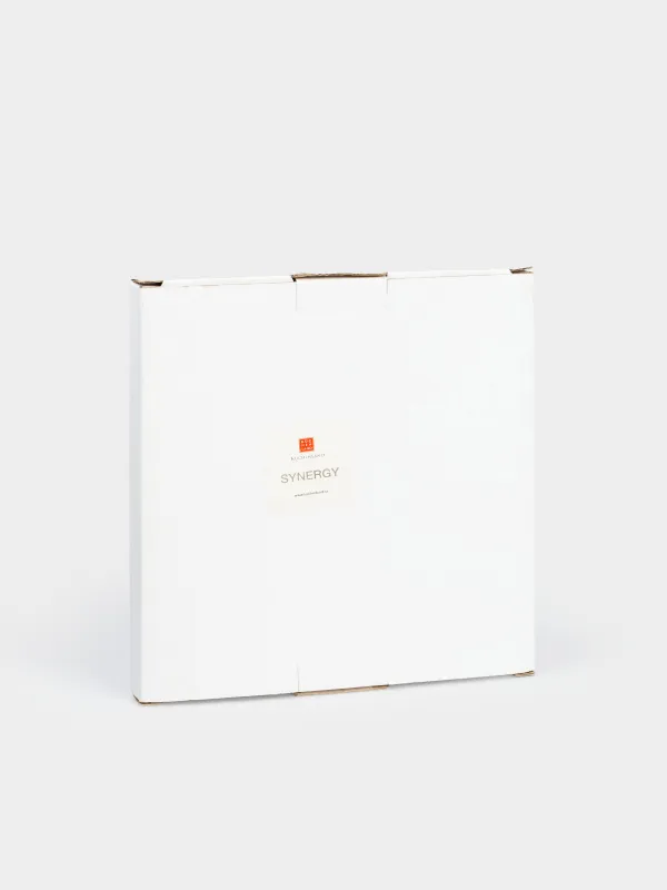 Тарелка закусочная, 23х21 см, фарфор P, белая, Synergy, image-4