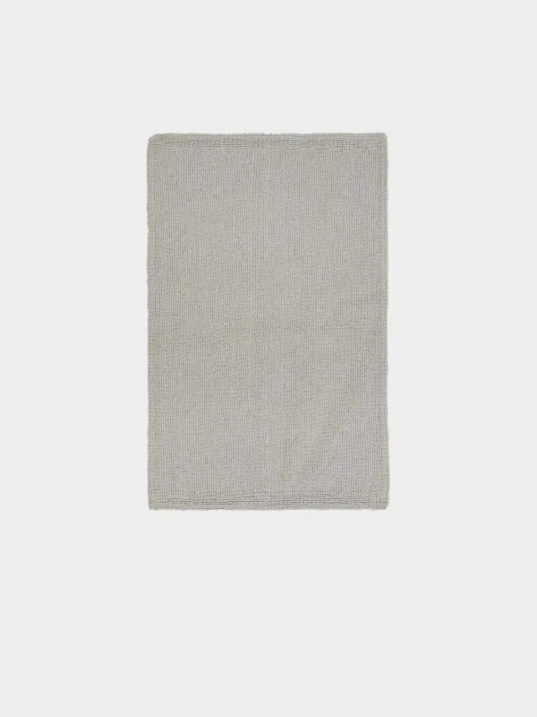 Кілемше, 50х80 см, мақта, сұр, Cottony, image-4