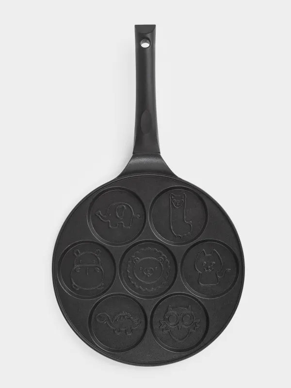 Сковорода для яиц и оладий, 26 см, 7 отд, с покрытием, алюминий, Животные, Action, image-7