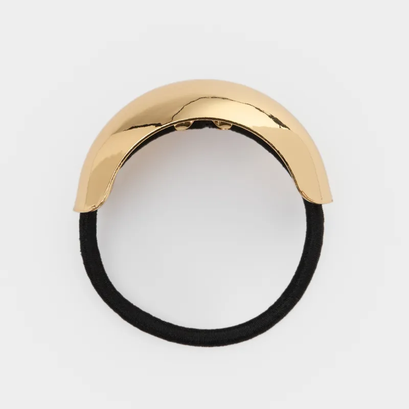 Шаш резеңкесі, 6 см, металл, алтын, Hairstyle