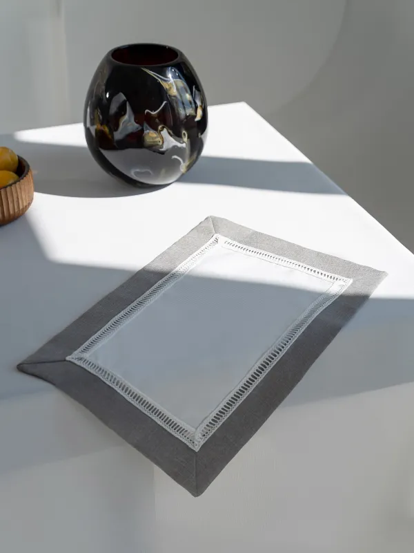 Аспаптарға арналған майлық, 30х45 см, 2 дана, полиэстер, тікбұрышты, ақ-сұр, Milky way, image-5