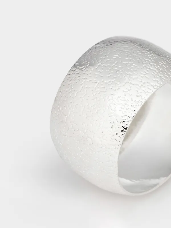 Майлық сақинасы, 5 см, 2 дана, металл, күміс, Сақина, Fantastic, image-3