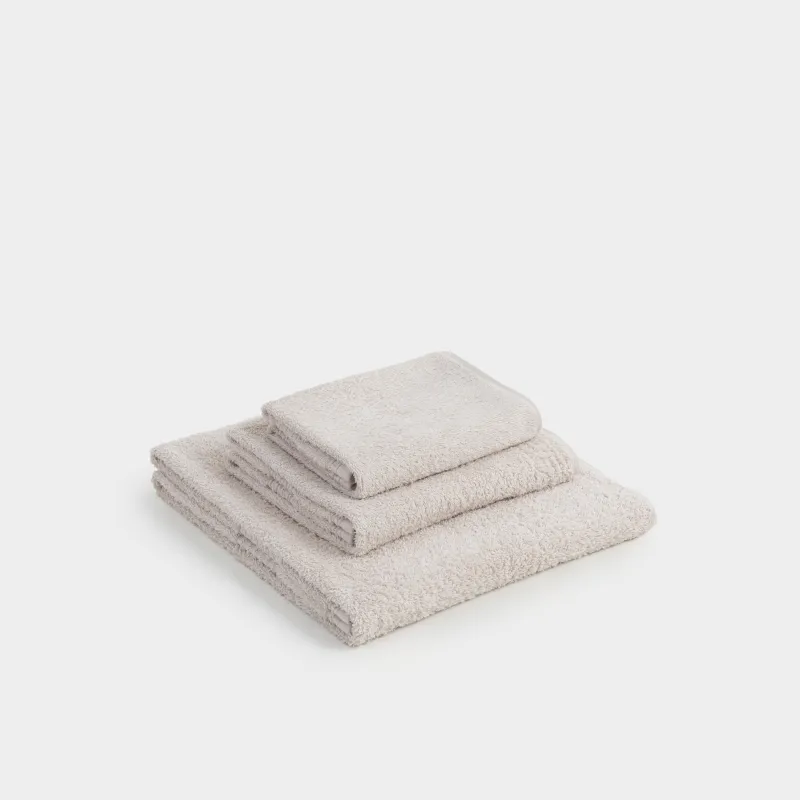 Комплект полотенец, 40х60/50х90/70х140 см, 3 шт, хлопок, бежевый, Natural cotton