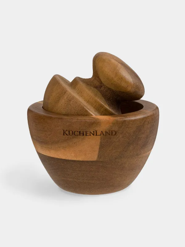 Дәмдеуіштерге арналған ерітінді, 8х5 см, келсапы бар, ағаш, Noble tree, image-6