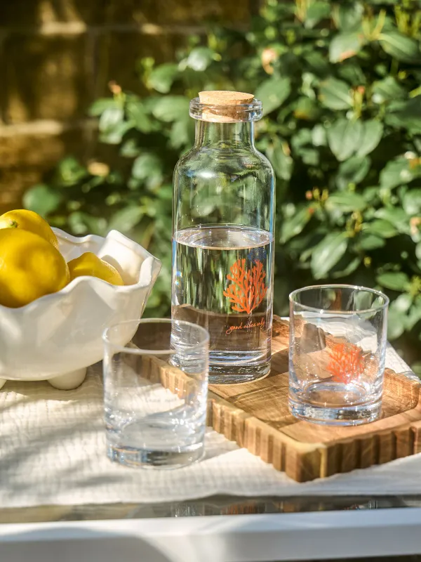 Виски стақаны, 10 см, 340 мл, 2 дана, шыны, теңіз маржандары, Libona, image-8