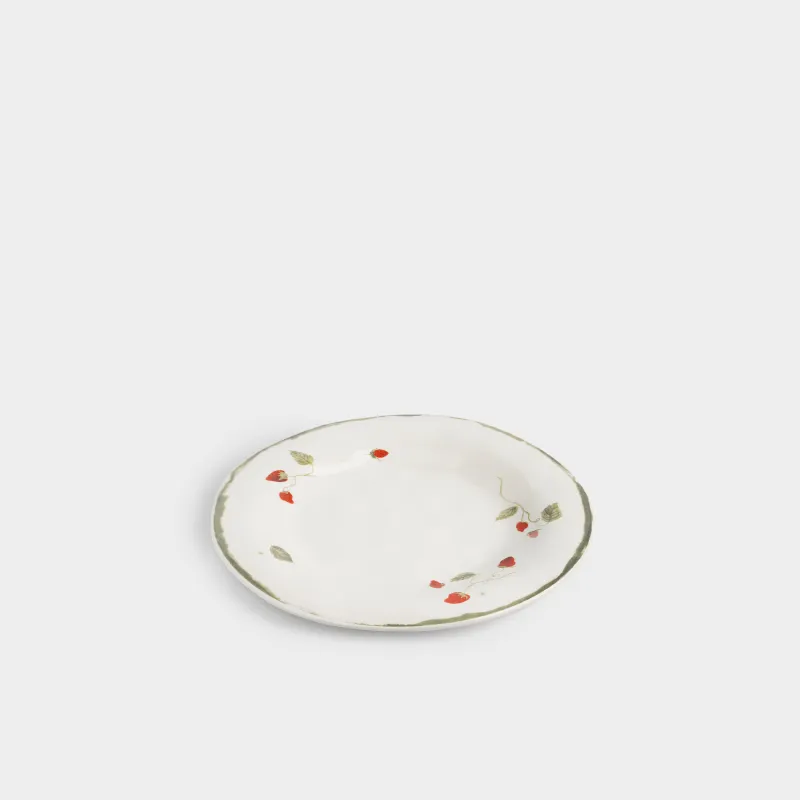 Тарелка закусочная, 23 см, Земляника, Strawberry crumple, image-3