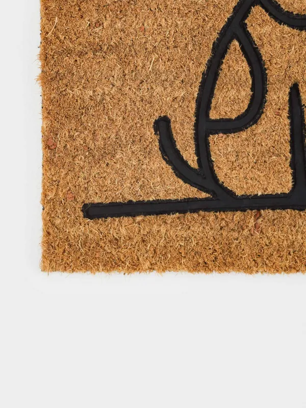 Кілемше, 40х60 см, Кокос жаңғағы/ПВХ, қою сарғылт-қоңыр, Ит, Home deco, image-2