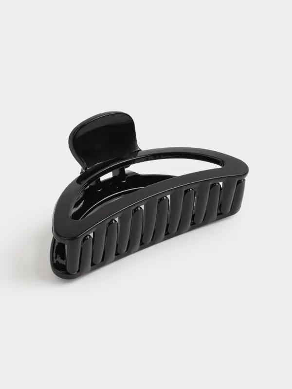 Шаш қыстырғыш, 9 см, пластик, қара, Краб, Basic, image-4