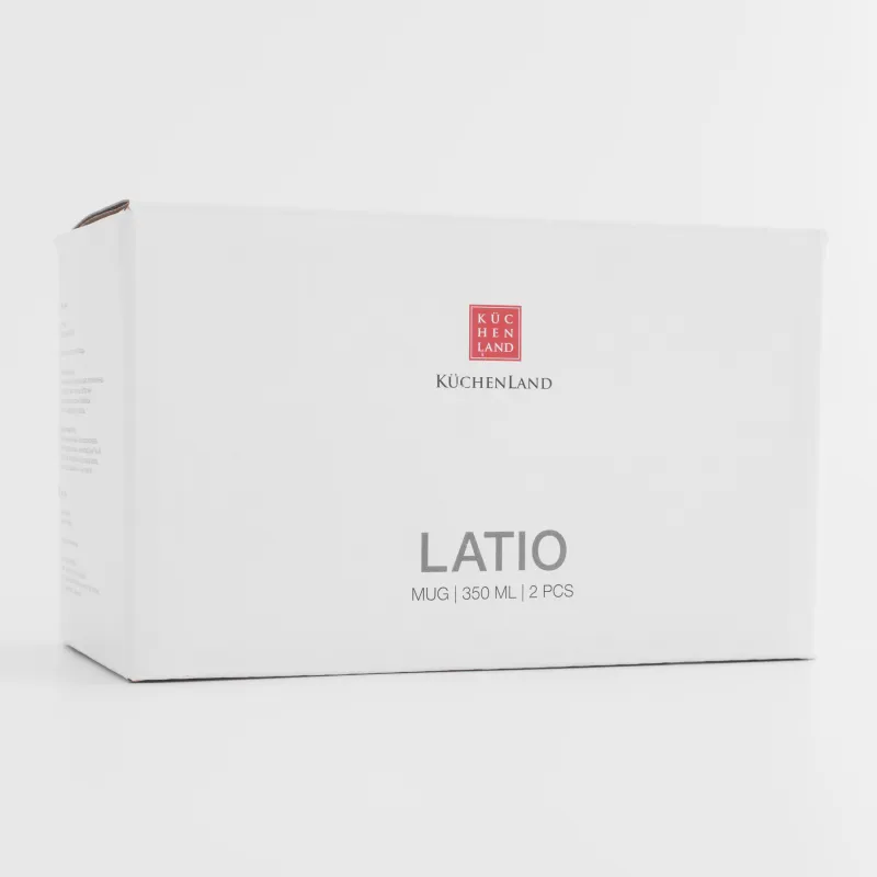 Саптыаяқ, 350 мл, 2 дана, фарфор P, сүт түстес, дақты, Latio, image-6