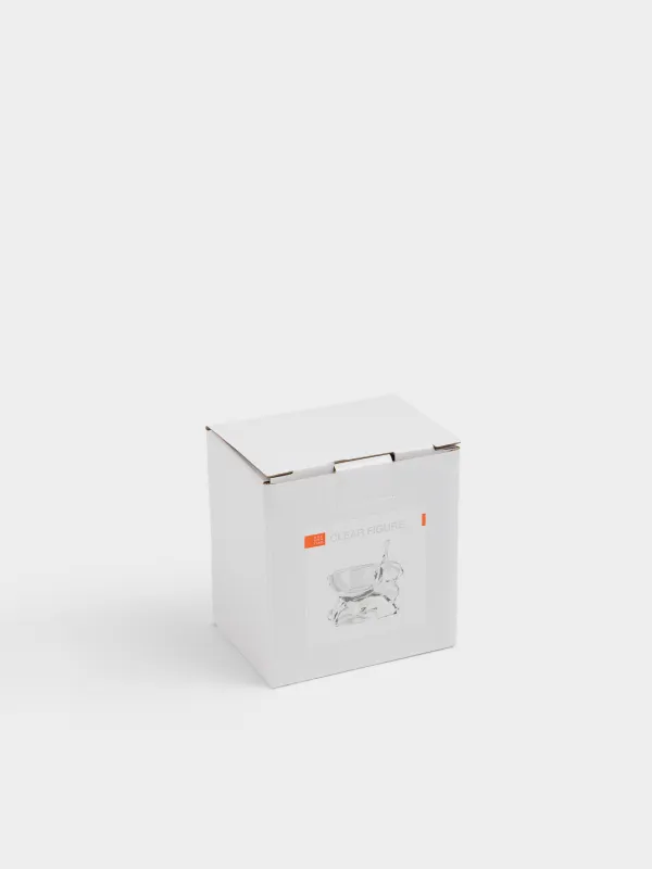 Жұмыртқа тұғыры, 6 см, шыны, Қоян, Clear figure, image-4