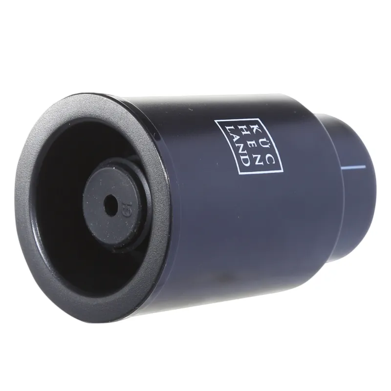 Шарап бөтелкесіне арналған тығын, 7 см, вакуумды, датаны орнату дискісі, пластик, қара, image-1