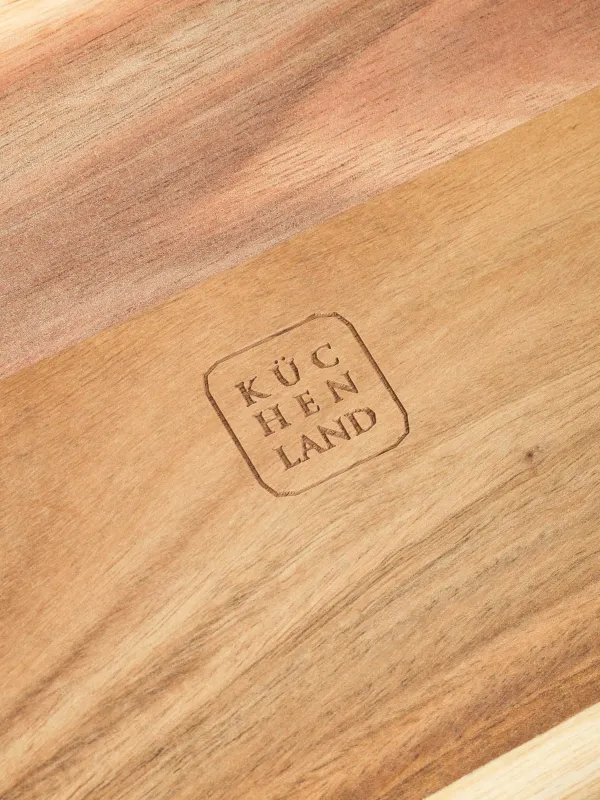 Сервиз ыдысы, 18х35 см, ағаш, тікбұрышты, Noble flow, image-3