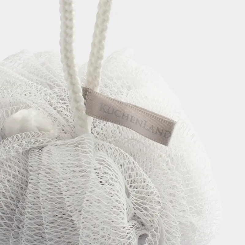 Денеге арналған жуғыш шүберек, 13 см, полиэтилен, сұр, бантик, Unique spa, image-3