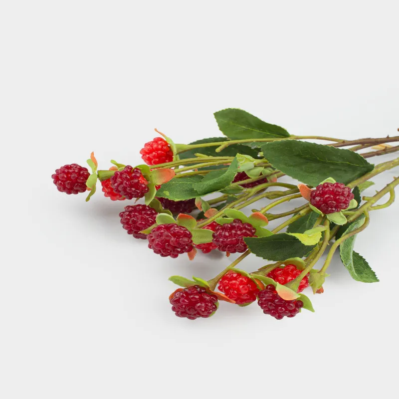 Букет искусственный, 30 см, пластик/полиэстер, Малина, Fruit decor, image-3