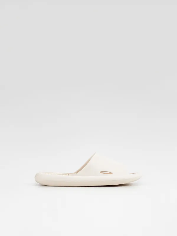 Әйелдер тәпішкесі, ө. 37-38, ЭВА, сүт түсті, Bouncy, image-0