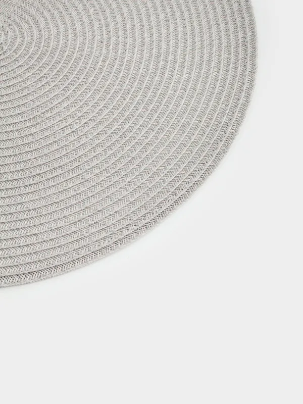 Аспаптарға арналған майлық, 38 см, полипропилен/ПЭТ, дөңгелек, сарғылт-қоңыр, Basic, image-2